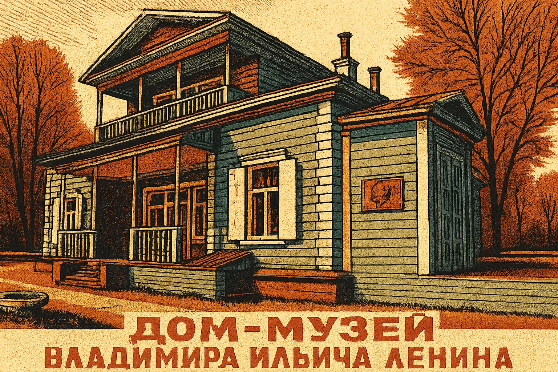 С 85-ЛЕТИЕМ, ДОМ-МУЗЕЙ В.И.ЛЕНИНА!
